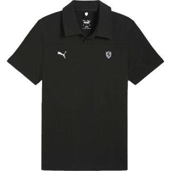 Puma FERRARI STYLE POLO Pánské polo triko, černá, velikost