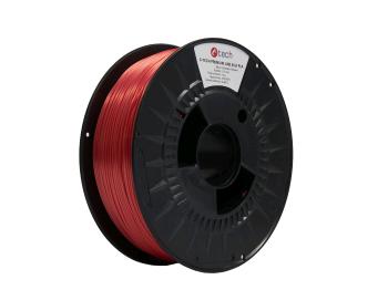 Tisková struna (filament), 3DF-P-SPLA1.75-3031, C-TECH PREMIUM LINE, Silk PLA, orientální červená, RAL3031, 1,75mm, 1kg