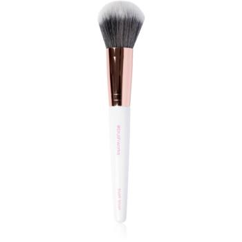 Brushworks Blush Brush White & Gold štětec na tvářenku 1 ks