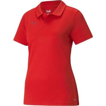 Puma TEAMLIGA SIDELINE POLO SHIRT Dámské triko, červená, velikost