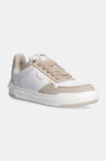 Kožené sneakers boty ZADIG&VOLTAIRE Wings bílá barva, SWSN00523