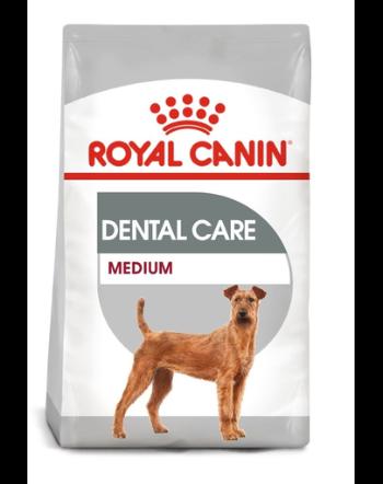 ROYAL CANIN CCN Medium Dental Care Hrana uscata pentru cainii adulti, reducerea formarii tartrului, 10 kg 20 kg (2 x 10 kg)