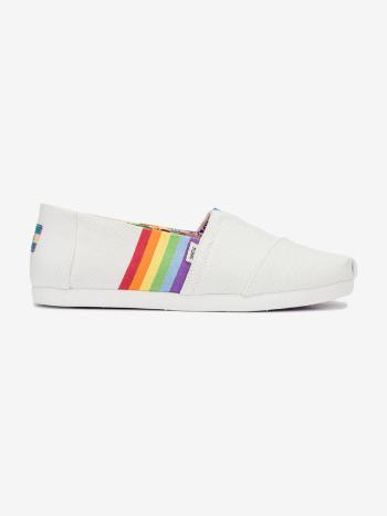 TOMS Unity Canvas Slip On Bílá