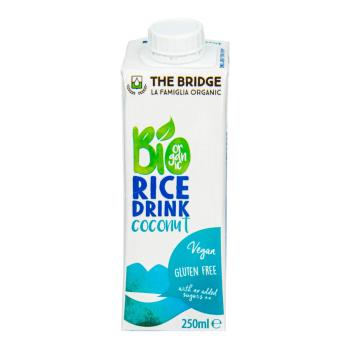 VÝPRODEJ!!!Nápoj rýžovo-kokosový 250 ml BIO   THE BRIDGE