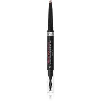 L’Oréal Paris Infaillible 24h Filling Triangular Pencil precizní tužka na obočí voděodolná odstín 06 Dark Blonde 1 ml