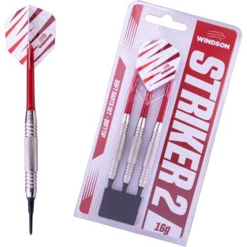 Windson STRIKER 2 16 G IRON SET Set šipek s železnými barely a měkkými hroty, bílá, velikost