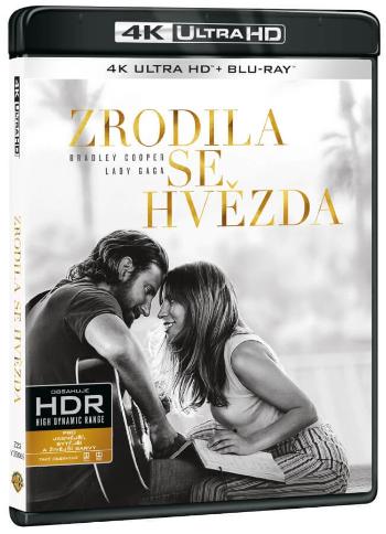 Zrodila se hvězda (2018) (4K ULTRA HD + BLU-RAY) (2 BLU-RAY)