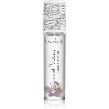 Lovely Good Vibes roll-on s krystaly na rty Grape Oil 6 ml