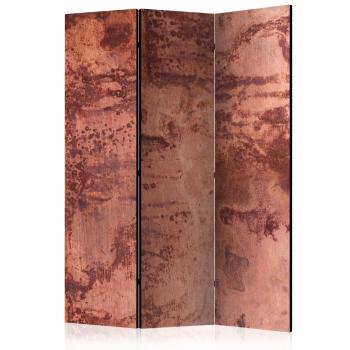 Paraván Red Metal Sheet Dekorhome 135x172 cm (3-dílný)