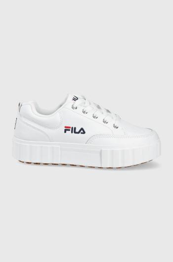 Sneakers boty Fila Sandblast bílá barva, FFW0060