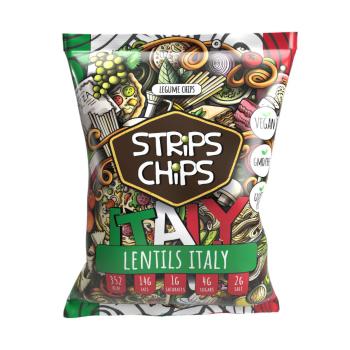 Krekry luštěninové Italy 90 g   STRIPS CHIPS