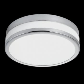 LED lámpatest , mennyezeti/fali , 11 Watt , meleg fehér , króm , IP44 , EGLO , LED PALERMO , 94998