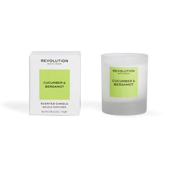 REVOLUTION Cucumber & Bergamot Scented Candle 170 g (5057566558969)