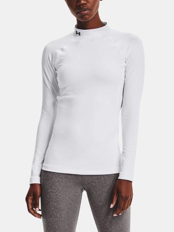 Under Armour UA CG Authentics Mockneck Triko Bílá