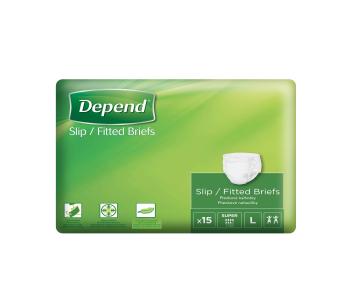 Depend Slip Super L inkontinenční plenkové kalhotky 15 ks