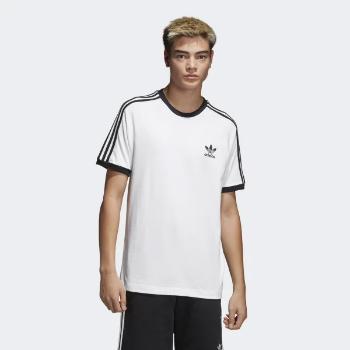 Panské triko Adidas 3-Stripes Tee White - M