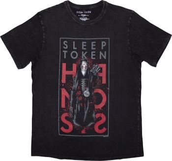 Sleep Token Tričko Hypnosis Stone Wash Unisex Black L