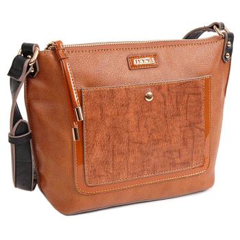 Dámská crossbody kabelka Doca 13947 - camel