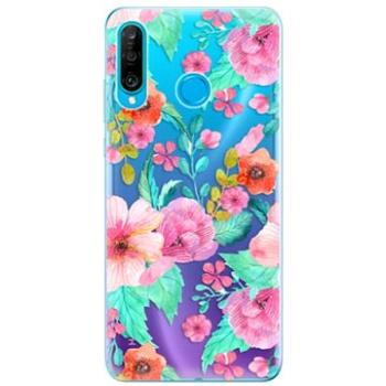 iSaprio Flower Pattern 01 pro Huawei P30 Lite (flopat01-TPU-HonP30lite)