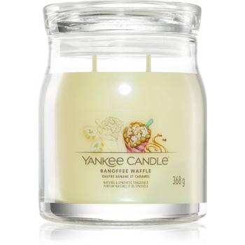 Yankee Candle Banoffee Waffle vonná svíčka Signature 368 g