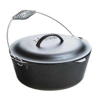 Litinový hrnec Lodge "Dutch Oven" s poklicí  6,6 l