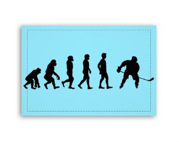 Fotoobraz 90x60 cm střední  Evolution Hockey