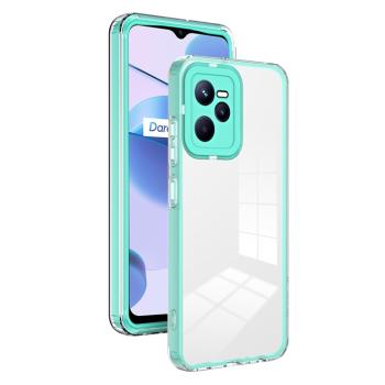 CRYSTAL Ochranný kryt pre Realme C35 zelený