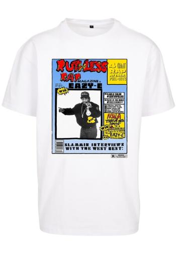 Mr. Tee Eazy-E RAP Magazine Oversize Tee white - 4XL