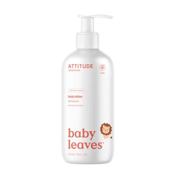 ATTITUDE Dětské telové mléko Baby leaves s vůní hruškové šťávy 473 ml