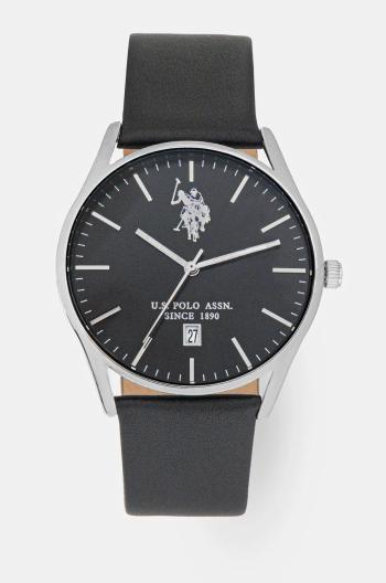 Hodinky U.S. Polo Assn. COLIN černá barva, USP7085ST