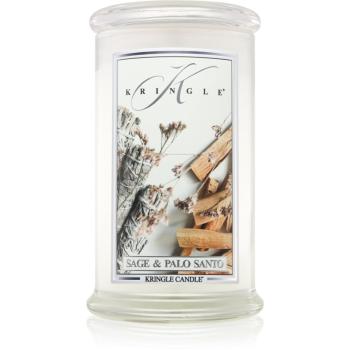 Kringle Candle Sage & Palo Santo vonná svíčka 624 g