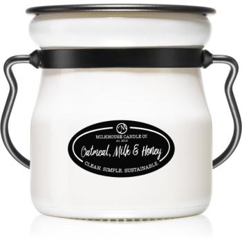 Milkhouse Candle Co. Creamery Oatmeal, Milk & Honey vonná svíčka Cream Jar 142 g