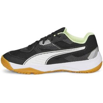 Puma SOLARFLASH JR II Juniorská sálová obuv, černá, velikost 36