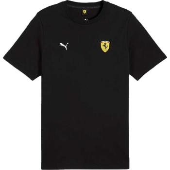 Puma FERRARI RACE COLORED SHIELD TEE Pánské triko, černá, velikost