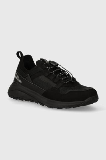 Boty Jack Wolfskin Dromoventure Athletic Low pánské, černá barva, 4057011