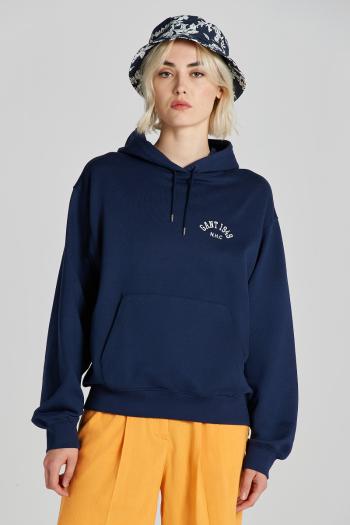 MIKINA GANT ARCH HOODIE CLASSIC BLUE