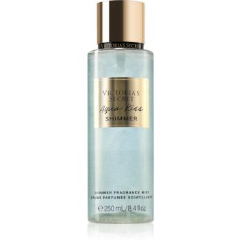 Victoria's Secret Aqua Kiss Shimmer tělový sprej pro ženy 250 ml