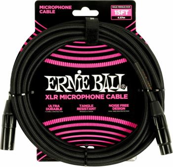 Ernie Ball 6391 4,5 m Mikrofonní kabel