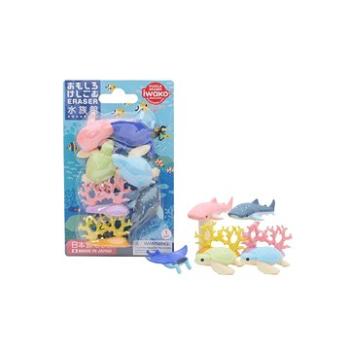 Iwako Aquarium Set - balení 7 ks (4991685130075)