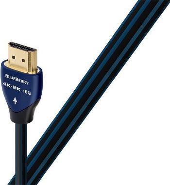 AudioQuest Blueberry 0,6 m Černá-Modrá Hi-Fi Video kabel