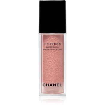 Chanel Les Beiges Water-Fresh Blush tekutá tvářenka s pumpičkou odstín Light Pink 15 ml