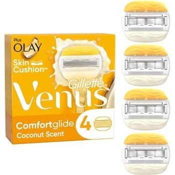 GILLETTE Venus ComfortGlide Olay, dámské náhradní hlavice, 4 ks (7702018267651)