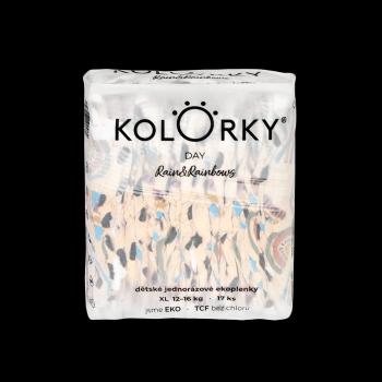KOLORKY DAY Dážď a dúhy veľ. XL (12-16 kg)  17 ks