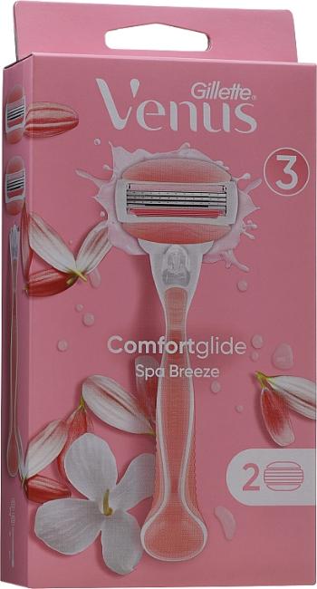 Gillette Holicí strojek Venus Comfort Glide Spa Breeze + 2 hlavice