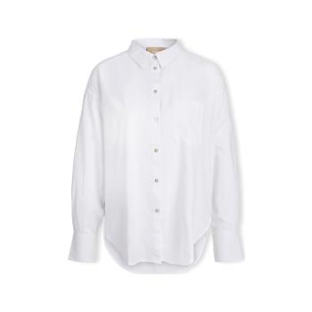 Jjxx  Jamie Linen Shirt L/S - White  Blúzka Biela