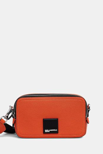 Obal na mobil Karl Lagerfeld Jeans oranžová farba, A2W30256