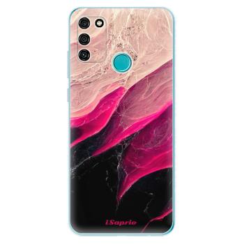 Odolné silikonové pouzdro iSaprio - Black and Pink - Honor 9A