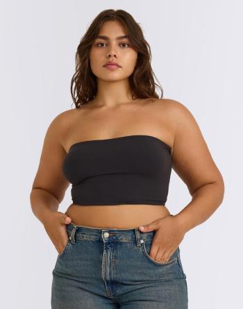 Organic Basics Flex Tube Top Black L