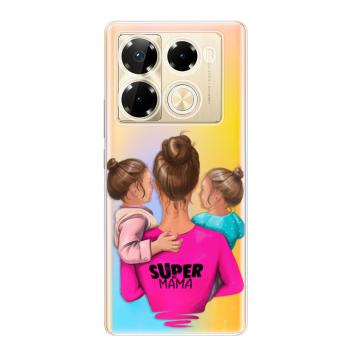 Odolné silikonové pouzdro iSaprio - Super Mama - Two Girls - Infinix Note 40 PRO / Note 40 PRO+ 5G