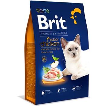 Brit Premium by Nature Cat Indoor Chicken 8 kg  (8595602553228)